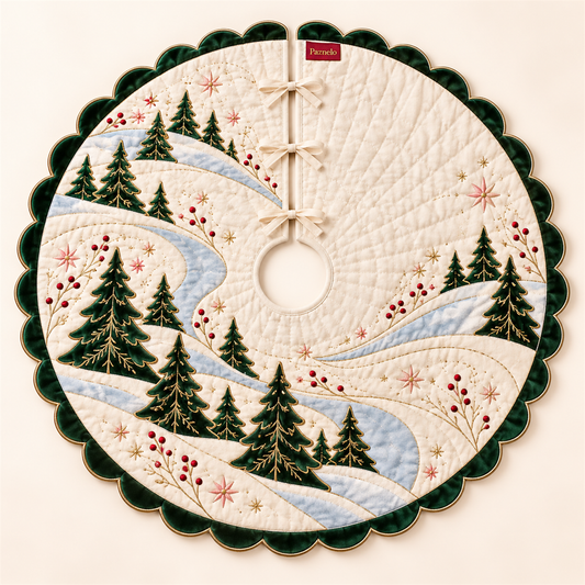Paznelo Winter Woodland Tree Skirt