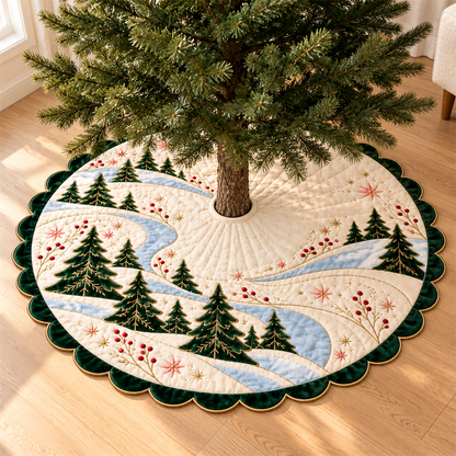 Paznelo Winter Woodland Tree Skirt
