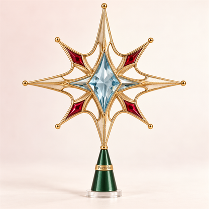 Paznelo Jeweled Star Tree Topper