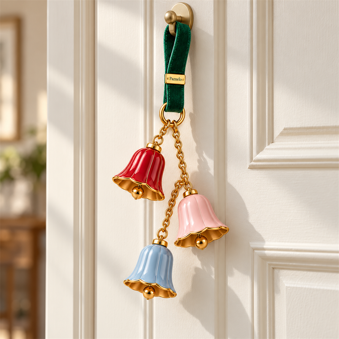 Pastel hanging bells