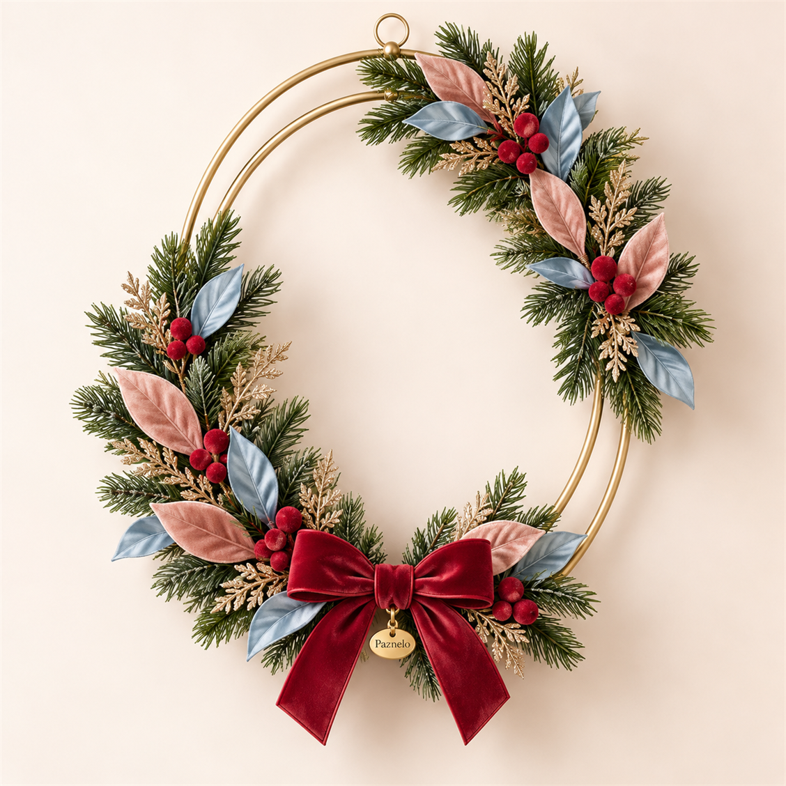 Paznelo holiday wreath